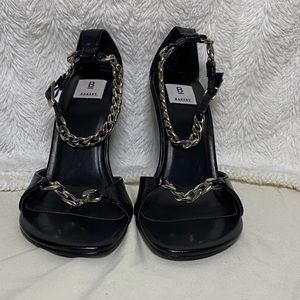 ***SOLD***BAKERS-Chain Ankle Strap 4” Heel